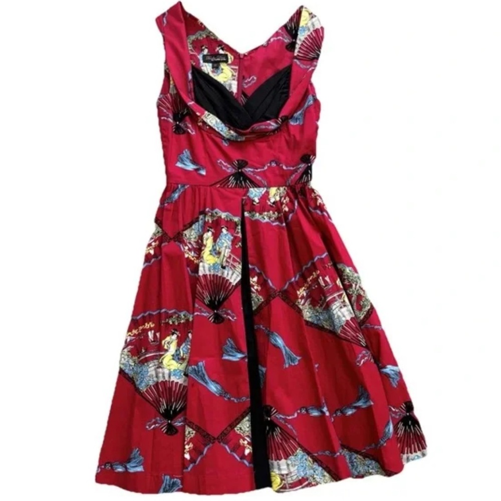 Trashy Diva Red Fans Honey Dress